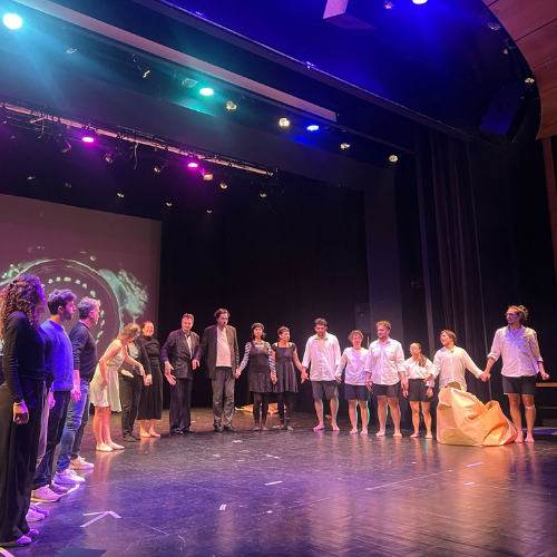 the joy of life- on stage