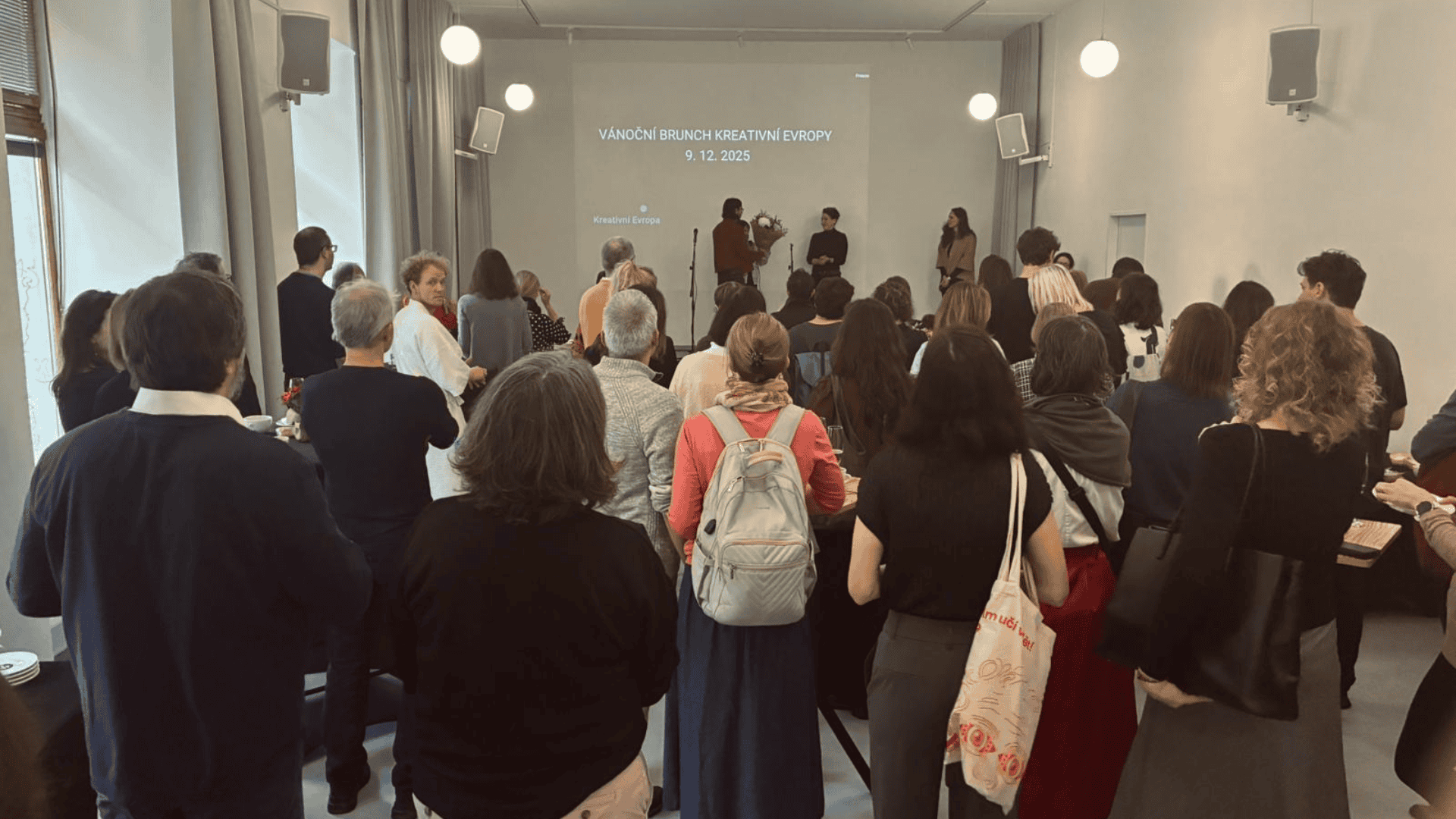 Dissemination at Christmas brunch